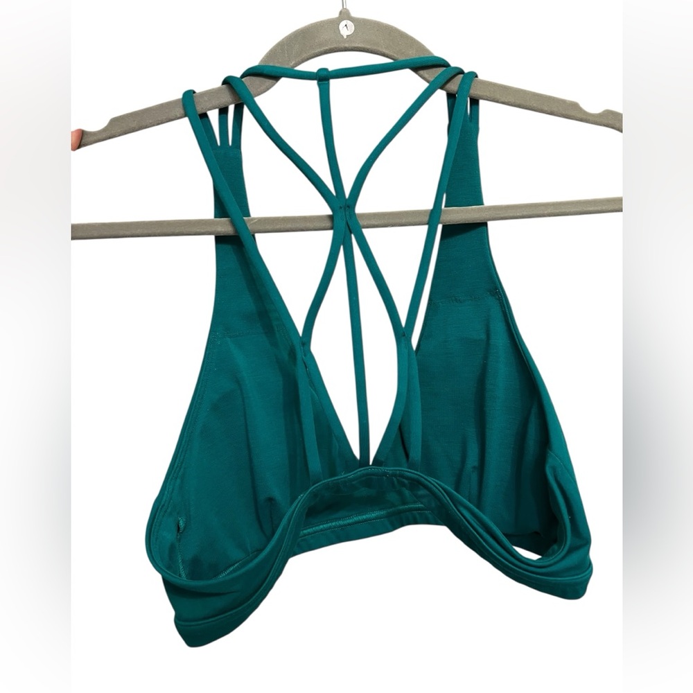 Lululemon Raise The Barre Bra Teal Green - Picture 3 of 6
